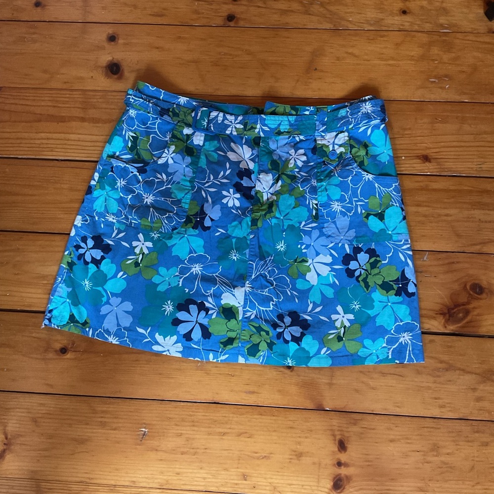 WHITE STAG  Blue and Green Women's Skort Size  12